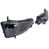 Fendinebbia destro + sinistro per Vw Golf Sportsvan 2014-02-2019 prefacelift