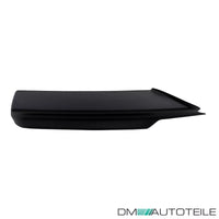 Set flaps splitter spoiler lama Nero Opaco per BMW Serie 3 E90 E91 M 05-08