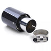 terminali sport carbonio nero adatti, per BMW Serie 6 F12 F13 da 11