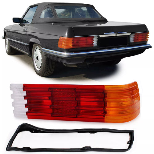 Fanale posteriore diffusore + guarnizione destra, per Mercedes SL R107 SLC C107