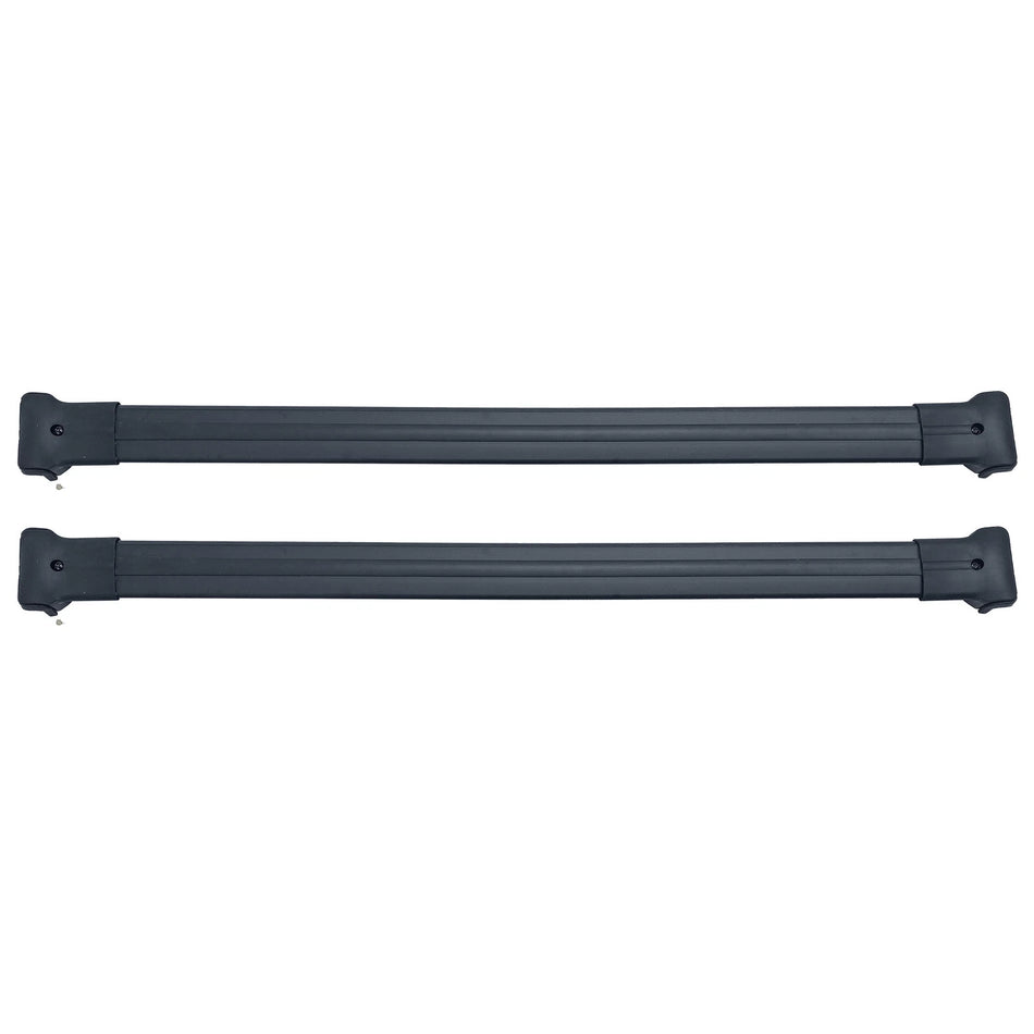 Barre portatutto trasversali alluminio nere adatte per VW T6 T6.1 2015-2024