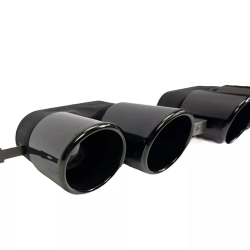 DIFFUSORE + MASCHERINE SCARICO NERO per BMW SERIE 3 G20/G20 2019-2022 con M