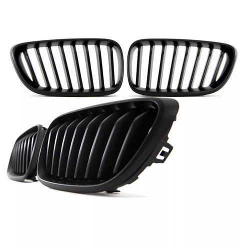 Set Griglia per BMW Serie 2 F22 F23 anche M2 Nero Opaco