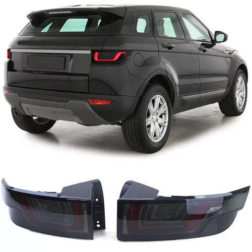 Fanali posteriori Lightbar a LED nero fumo, per Range Rover Evoque 11-15