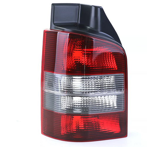 Fanale posteriore rosso nero sinistro per VW T5 autobus furgone portellone 03-09