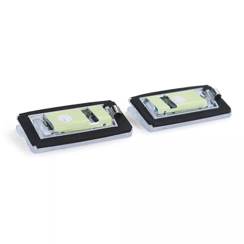 Luci targa LED bianche 6000K adatte per BMW E46 berlina Touring 98-03