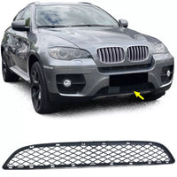 Griglia sportiva paraurti centrale inferiore adatta, per BMW X6 E71 06-14