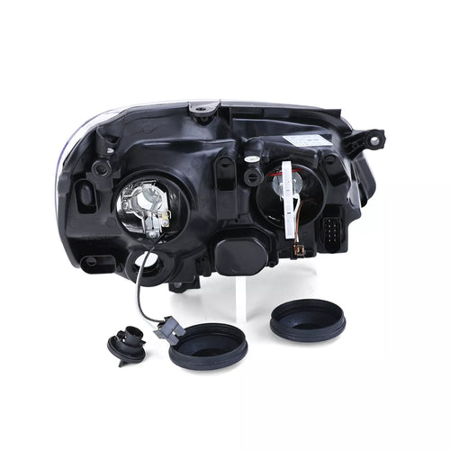 Faro proiettore H7 H1 + motore LWR sinistro per Vw Polo 9N3 05-09