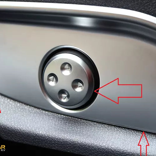 Telaio cromato regolazione sedili diaframma per Mercedes Benz X253 GLC W205 C