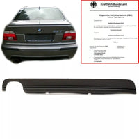 Diffusore posteriore Nero paraurti 520-540i per BMW Serie 5 E39 M