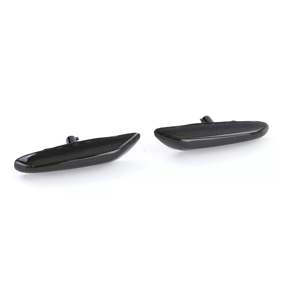 Frecce laterali LED nero fumo adatto, per BMW Serie 3 E46 01-05 E90 E91 E92 E93