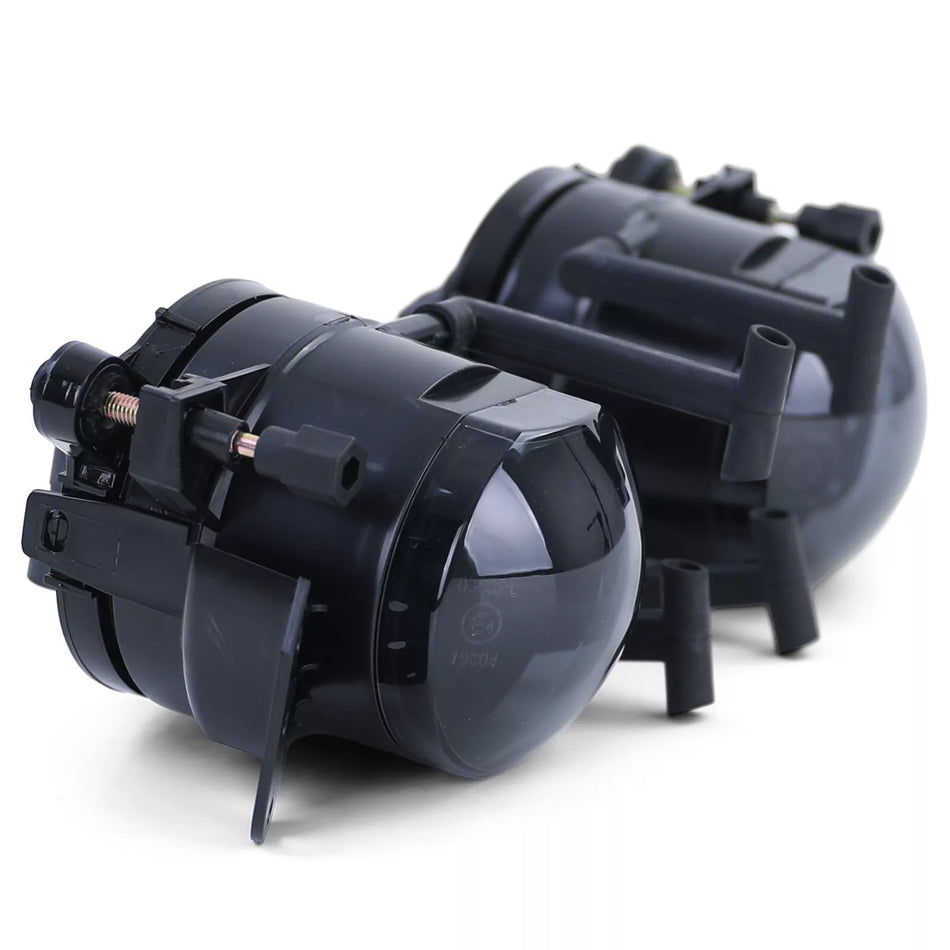 Fendinebbia vetro trasparente nero fumo adatto per BMW E46 Coupe Cabrio 03-06