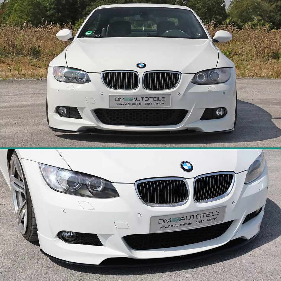 Spoiler anteriore Nero Lucido per BMW E92 E93 06-10 M