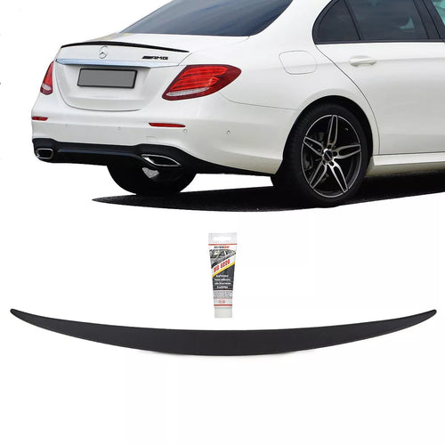 Set Spoiler Posteriore Nero Opaco per Mercedes Classe E W213 e AMG
