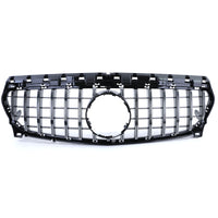 Griglia radiatore Sport nera cromata,per Mercedes CLA C117 W117 16-19 Facelift