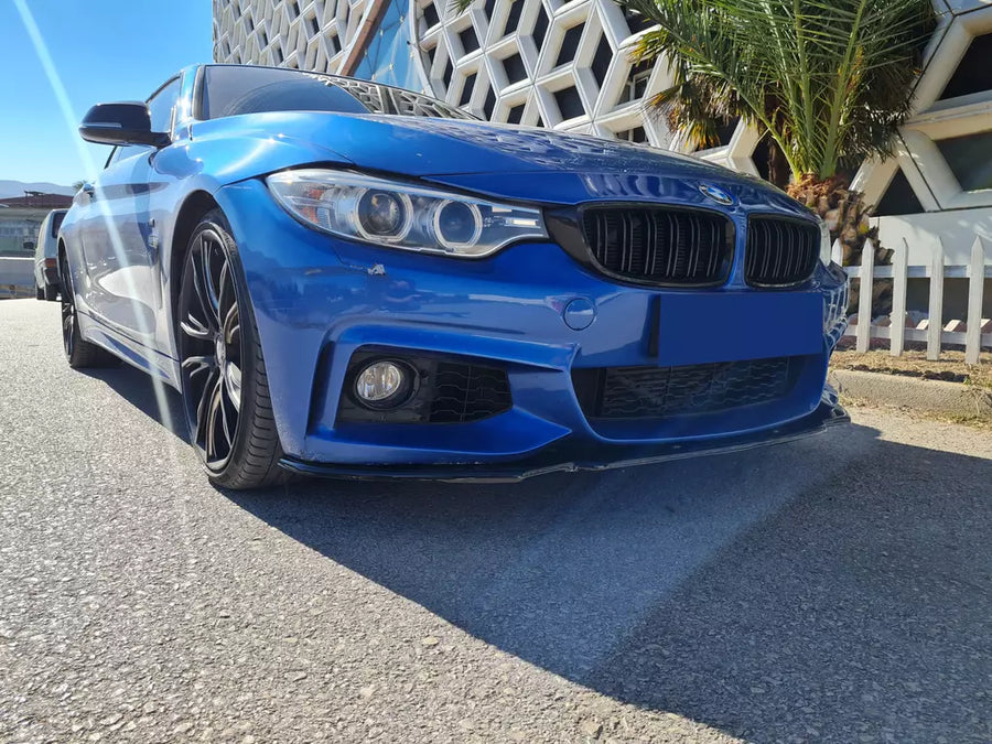 Spoiler anteriore lama Lucido V1 per BMW Serie 4 F32 F33 F36 M 13-21