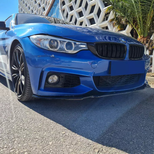 Spoiler anteriore lama Lucido V1 per BMW Serie 4 F32 F33 F36 M 13-21