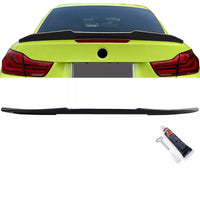 Spoiler posteriore Ducktail nero lucido, per BMW Serie 4 F33 Cabrio 13-21