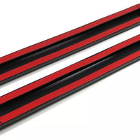 Striscia di protezione paraurti flessibile da incollare universale 306x35mm nero