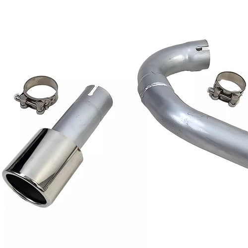 Terminale scarico duplex 440 look conversione, per BMW F32 F33 F36 425 428 430