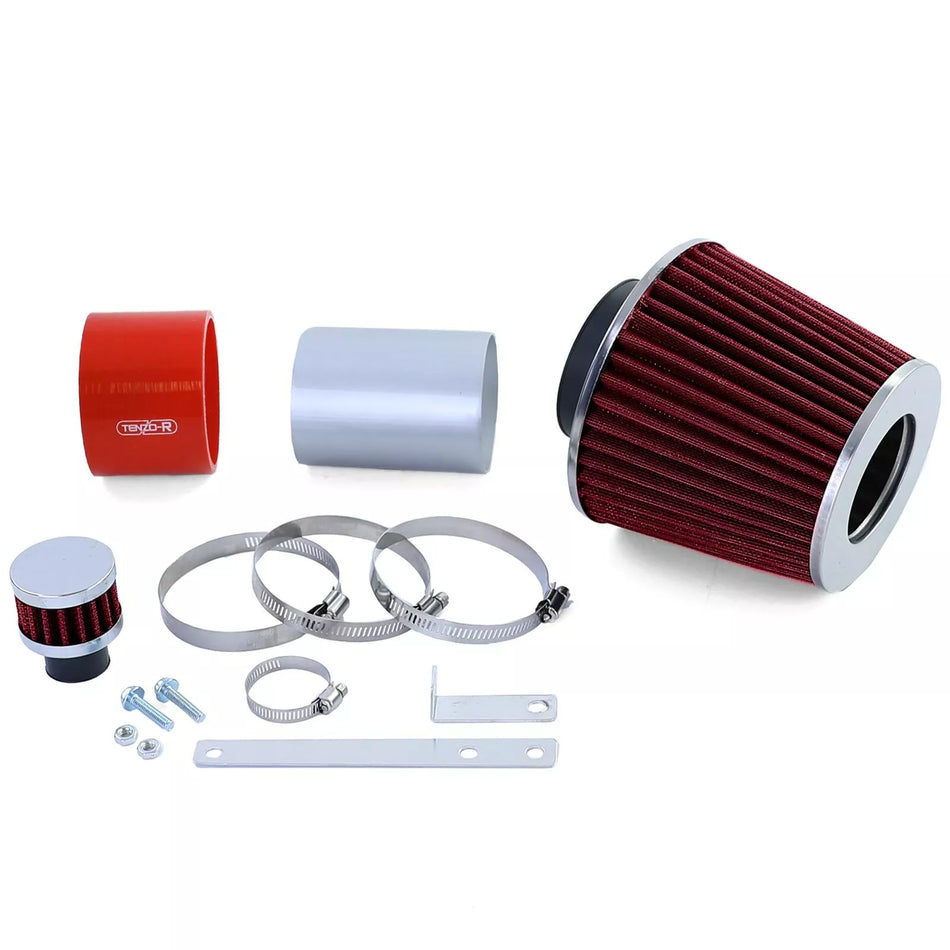 Kit aspirazione aria con filtro aria Sport rosso per Audi TT 8N 1.8 4Zyl 98-06