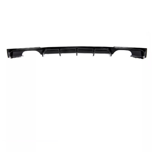 Diffusore posteriore Nero Lucido 4 tubi per BMW F30 F31 M Sport