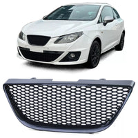 Griglia radiatore Sport a nido d'ape senza emblema nera, per Seat Ibiza 6J 08-12
