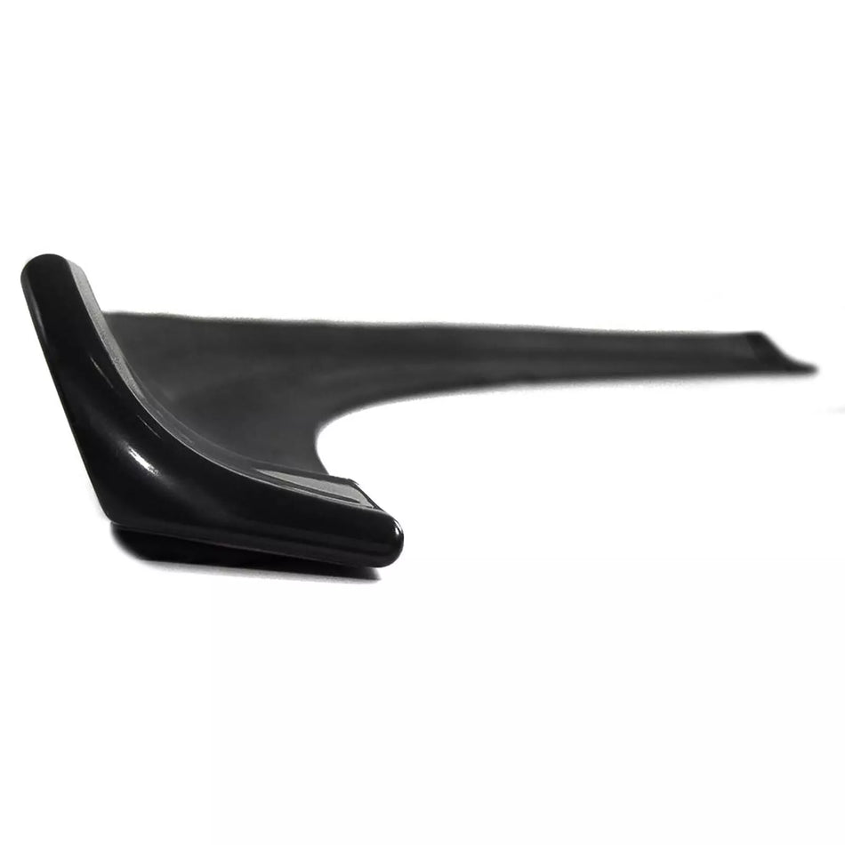 Spoiler posteriore strisce da incollare universale flessibile 1, 45 mx2 cm nero