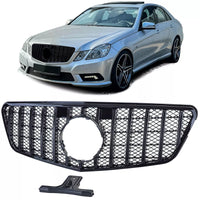Griglia Sport nera lucida adatta, per Mercedes E W212 S212 Vorfacelift 09-13