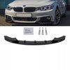 Spoiler anteriore Nero Lucido verniciato per BMW F32 F33 F36 M Sport