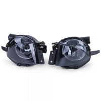 Set fendinebbia vetro trasparente nero fumo adatto per BMW Serie 3 E90 E91 05-08
