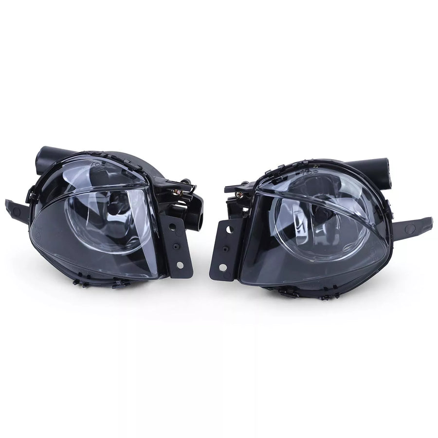 Set fendinebbia vetro trasparente nero fumo adatto per BMW Serie 3 E90 E91 05-08