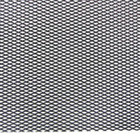 Griglia da corsa a nido d'ape in alluminio alluminio 150 x 30 cm nera media