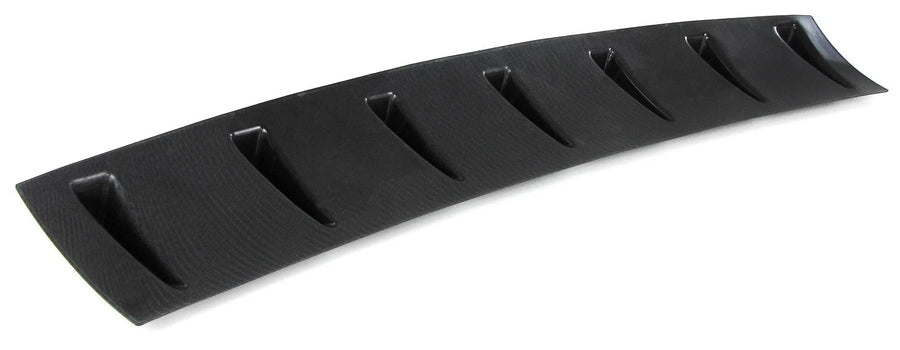 Diffusore universale, per paraurti posteriore + 7 alette effetto carbonio