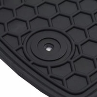 Tappetini auto in gomma neri set premium per VW Passat B6 3C 2005-2010