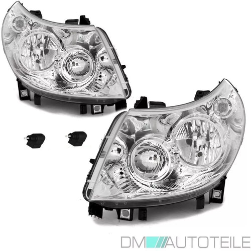 KIT FARI H7/H1 +2x motore per Boxer Jumper Fiat Ducato 250 anno 06-10