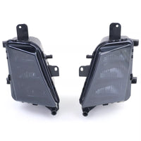 Coppia fendinebbia LED neri fumo adatti per VW Golf 7 GTI 5G1 13-20