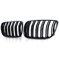 Griglia Sport doppia barra prestazioni lucida adatta per BMW X3 E83 06-11