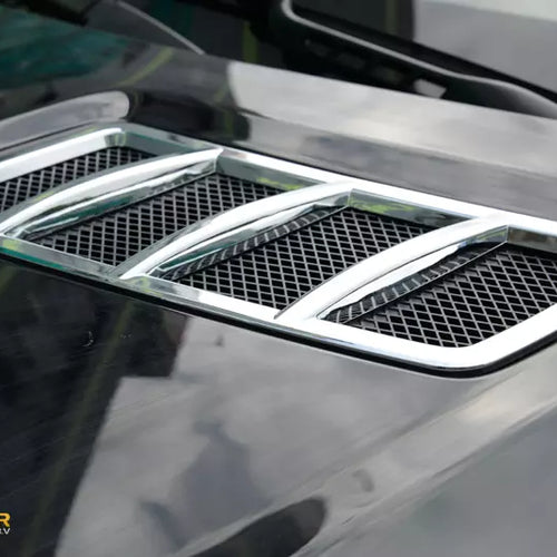 Presa Aria Cromata Finlandese Cofano Mercedes per Mercedes W166 M ML GLS