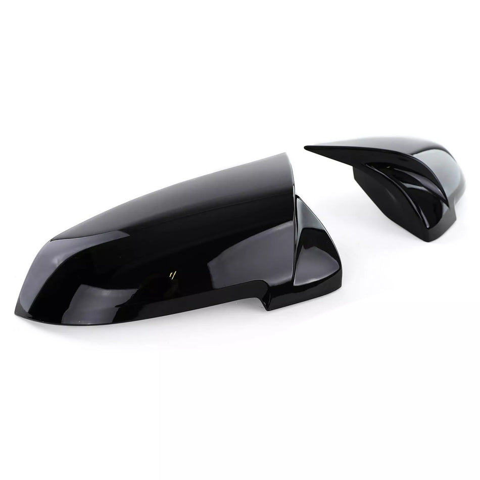 Ricambio calotte specchietti nero lucido BMW F10 F11 F06 F012 F13 F01 F02