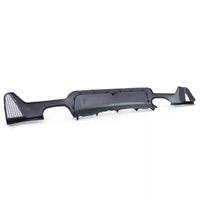 Diffusore posteriore,performance lucido doppio tubo,per Serie 4 BMW F32 F33 F36