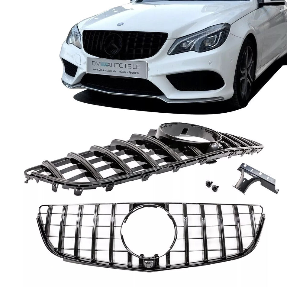 Griglia nera per Mercedes C207 A207 mopf 13-17 Sport-Panamericana GT