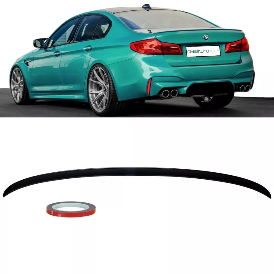 Spoiler Posteriore Posteriore Nero Opaco per BMW G30 con