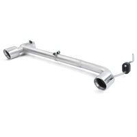 Terminale scarico conversione duplex, per BMW F30 F31 316 318 320 F32 F33 F36