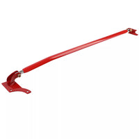Barra duomi alluminio rossa regolabile per VW Golf 4 + Bora 97-03