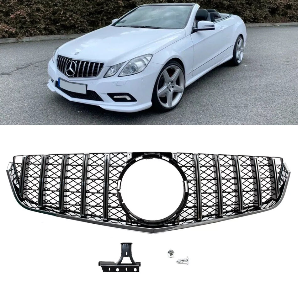 Griglia cromata per Mercedes W207 Coupe Cabrio 09-13 Panamericana GT