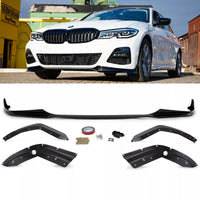 Spoiler anteriore + flaps lucidi per la BMW Serie 3 G20 G21 M