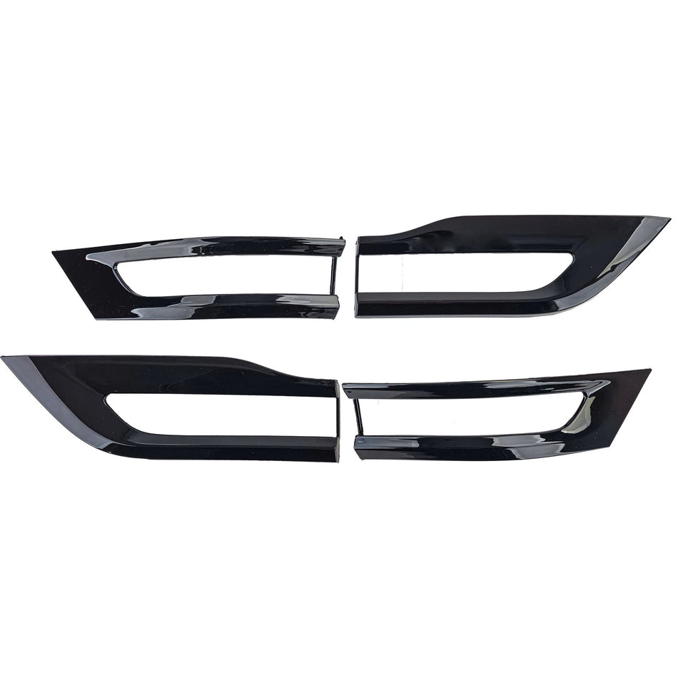 Bordi fanali posteriori nero lucido adatti, per Jeep Grand Cherokee WK2 14-20