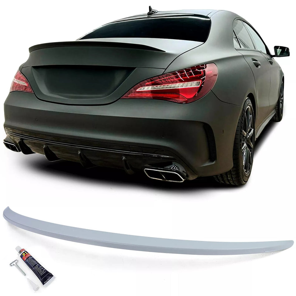 Labbro spoiler posteriore versione sportiva + ABE per Mercedes CLA C117 13-18
