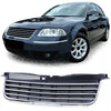 Griglia radiatore senza emblema + listelli cromati per Vw Passat 3BG 00-05